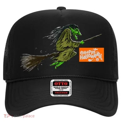 Flying Halloween Witch Hat