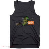 Flying Halloween Witch Tank Top thumb 0