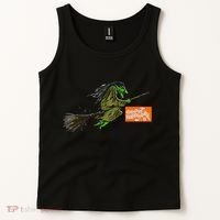 Flying Halloween Witch Tank Top thumb 2