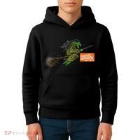 Flying Halloween Witch Kids Hoodie thumb 4