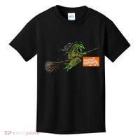 Flying Halloween Witch Kids T-Shirt thumb 0