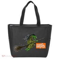 Flying Halloween Witch Tote Bag thumb 0