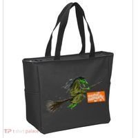 Flying Halloween Witch Tote Bag thumb 2