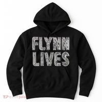 Flynn Lives Retro Logo Hoodie thumb 0