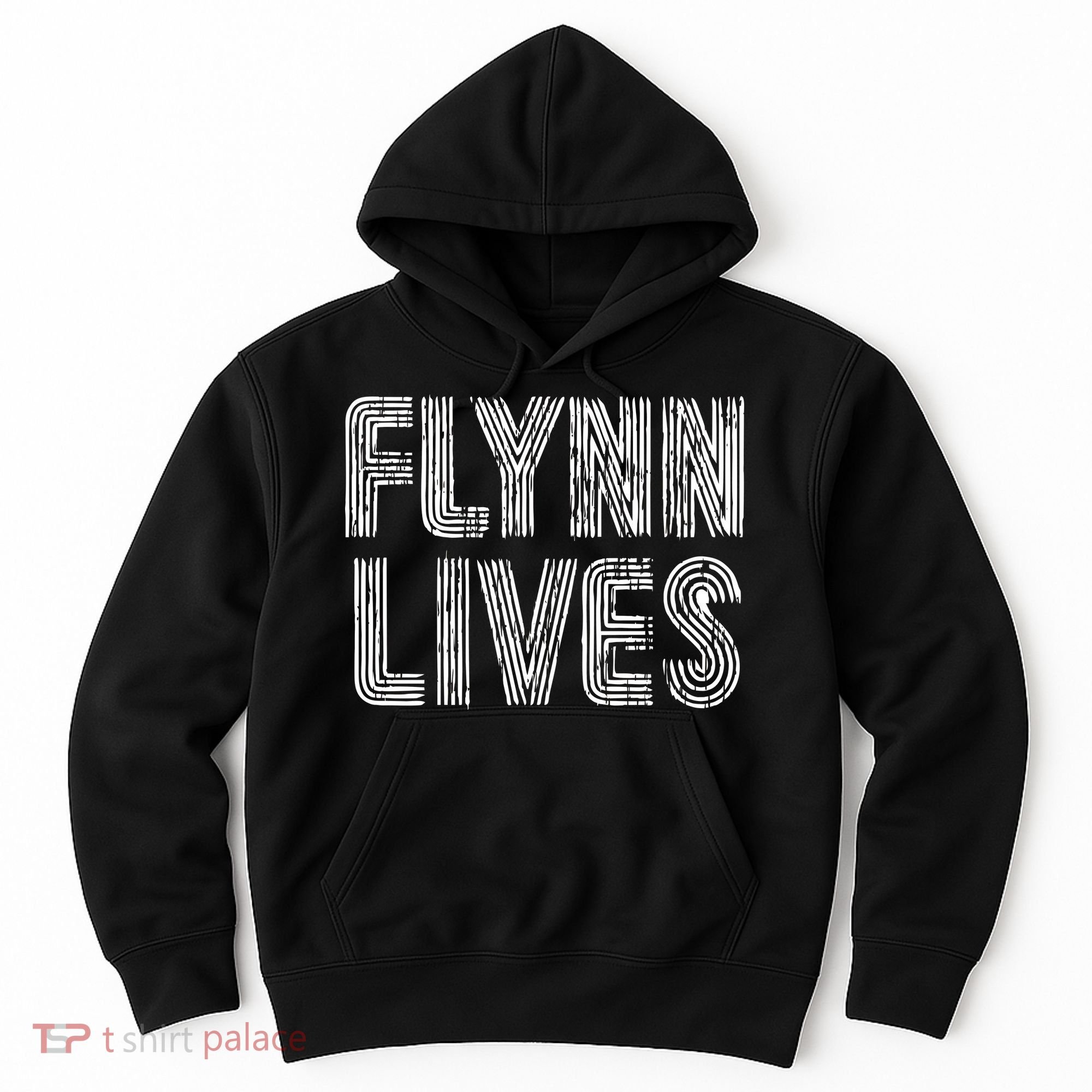 Flynn Lives Retro Logo Hoodie
