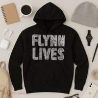 Flynn Lives Retro Logo Hoodie thumb 3