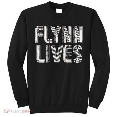 Flynn Lives Retro Logo Sweatshirt