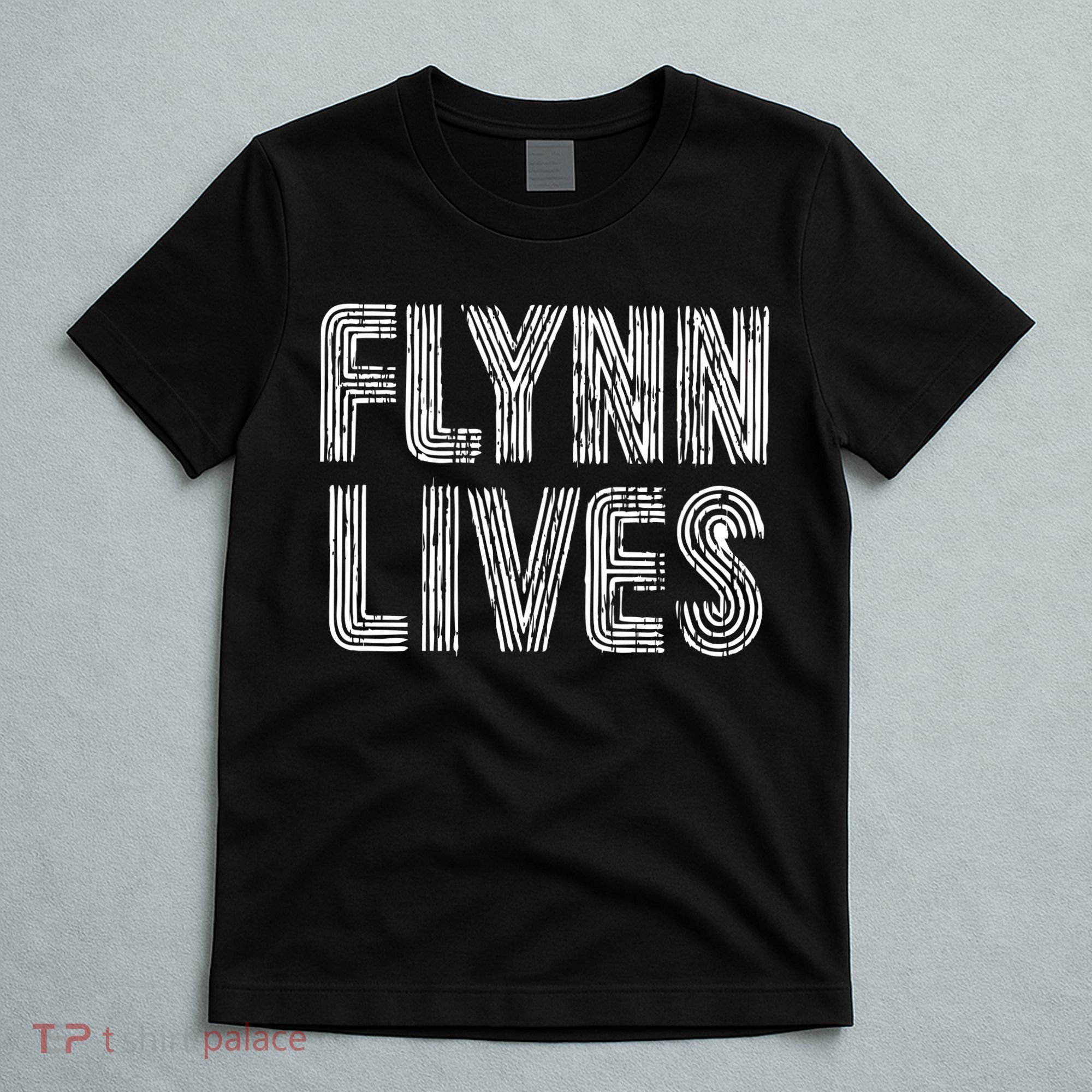 Flynn Lives Retro Logo T-Shirt