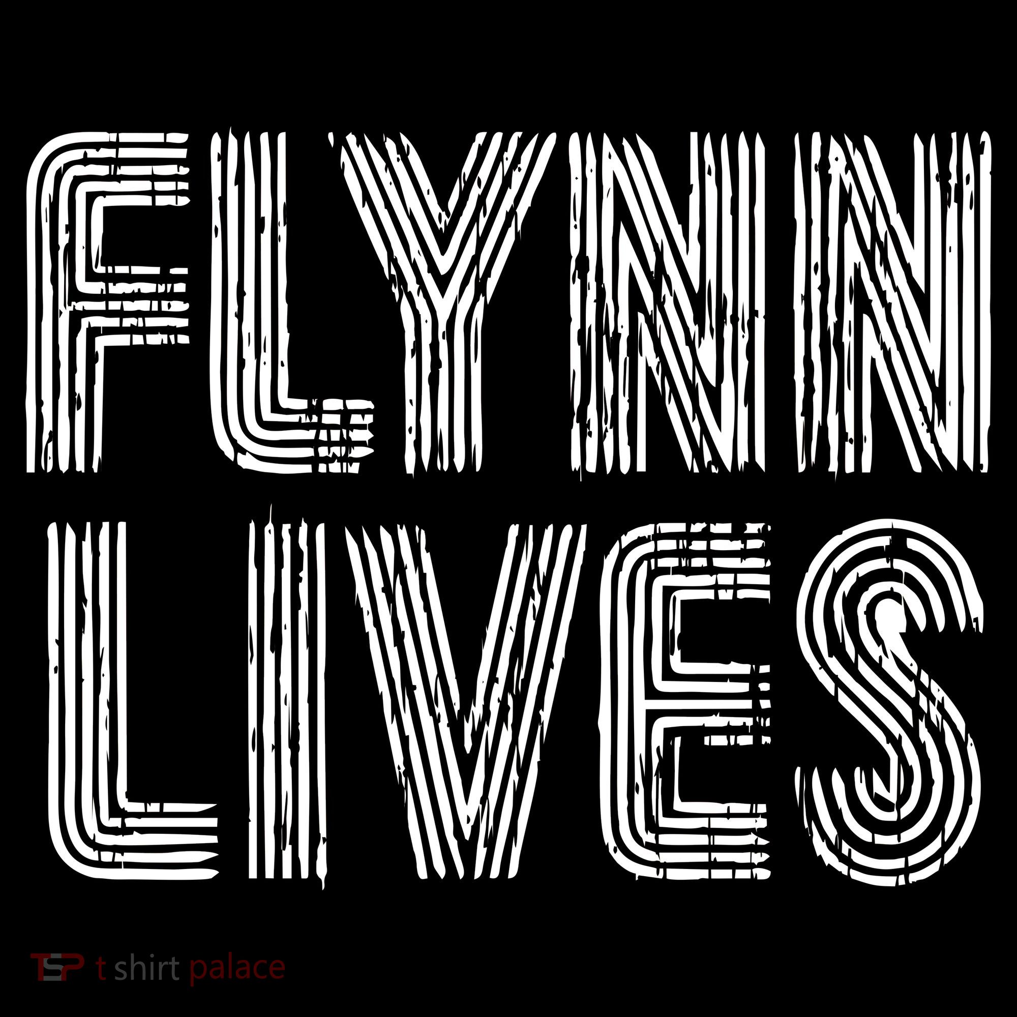 Flynn Lives Retro Logo Coaster