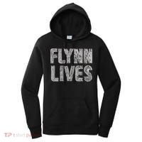 Flynn Lives Retro Logo Women's Hoodie thumb 0