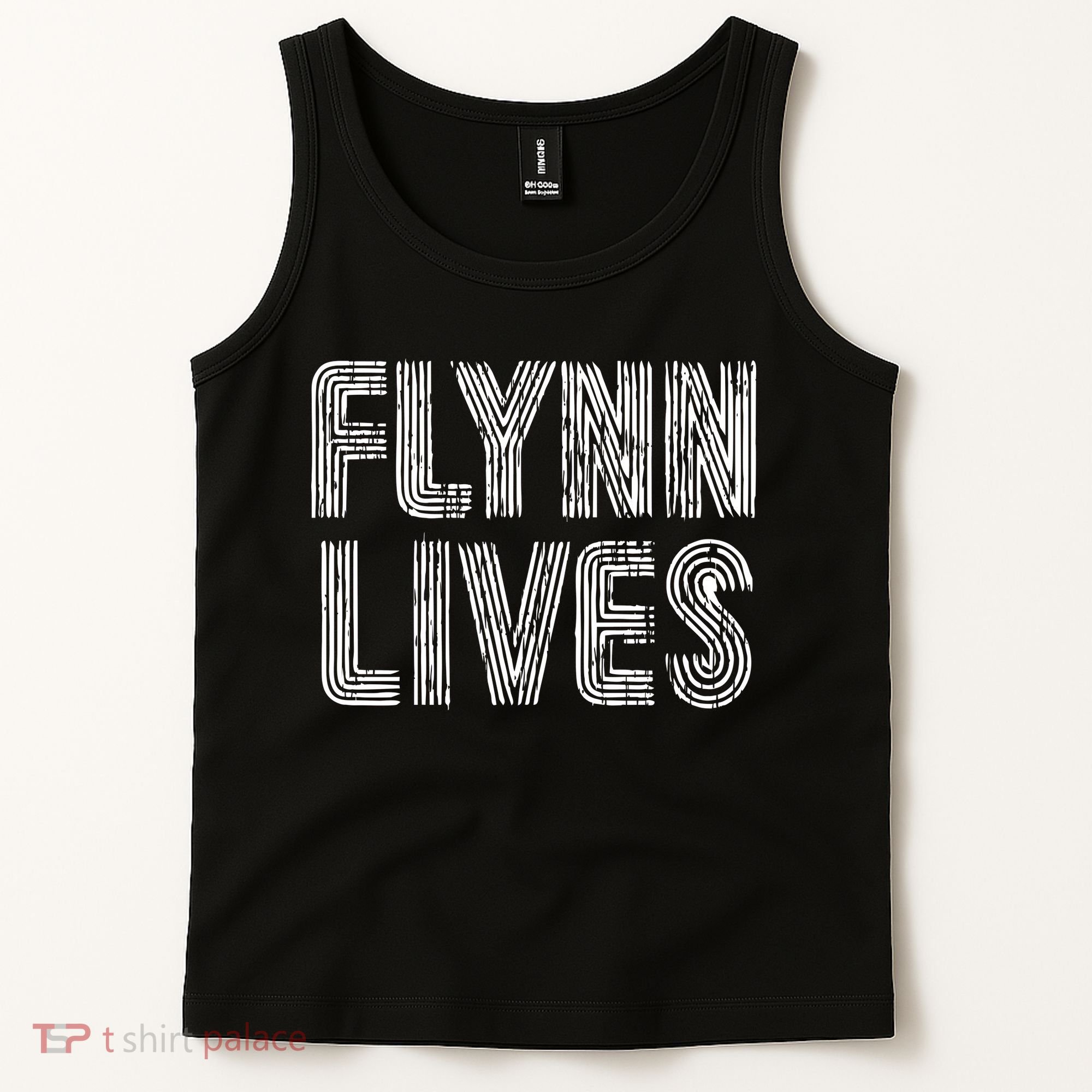 Flynn Lives Retro Logo Tank Top