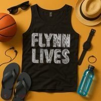 Flynn Lives Retro Logo Tank Top thumb 4