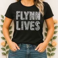 Flynn Lives Retro Logo Women's T-Shirt thumb 2