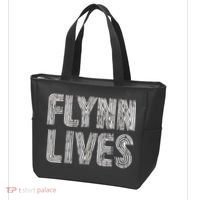 Flynn Lives Retro Logo Tote Bag thumb 3