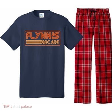 Flynn's Arcade Vintage Retro 80's Logo Pajama Set