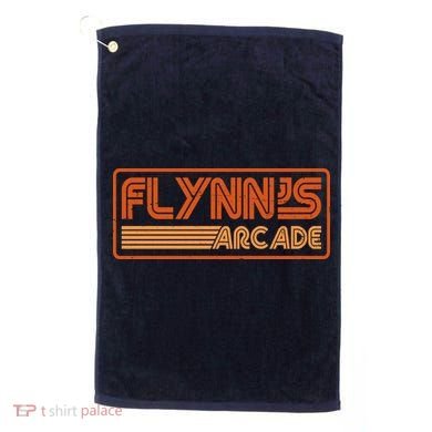 Flynn's Arcade Vintage Retro 80's Logo Golf Towel