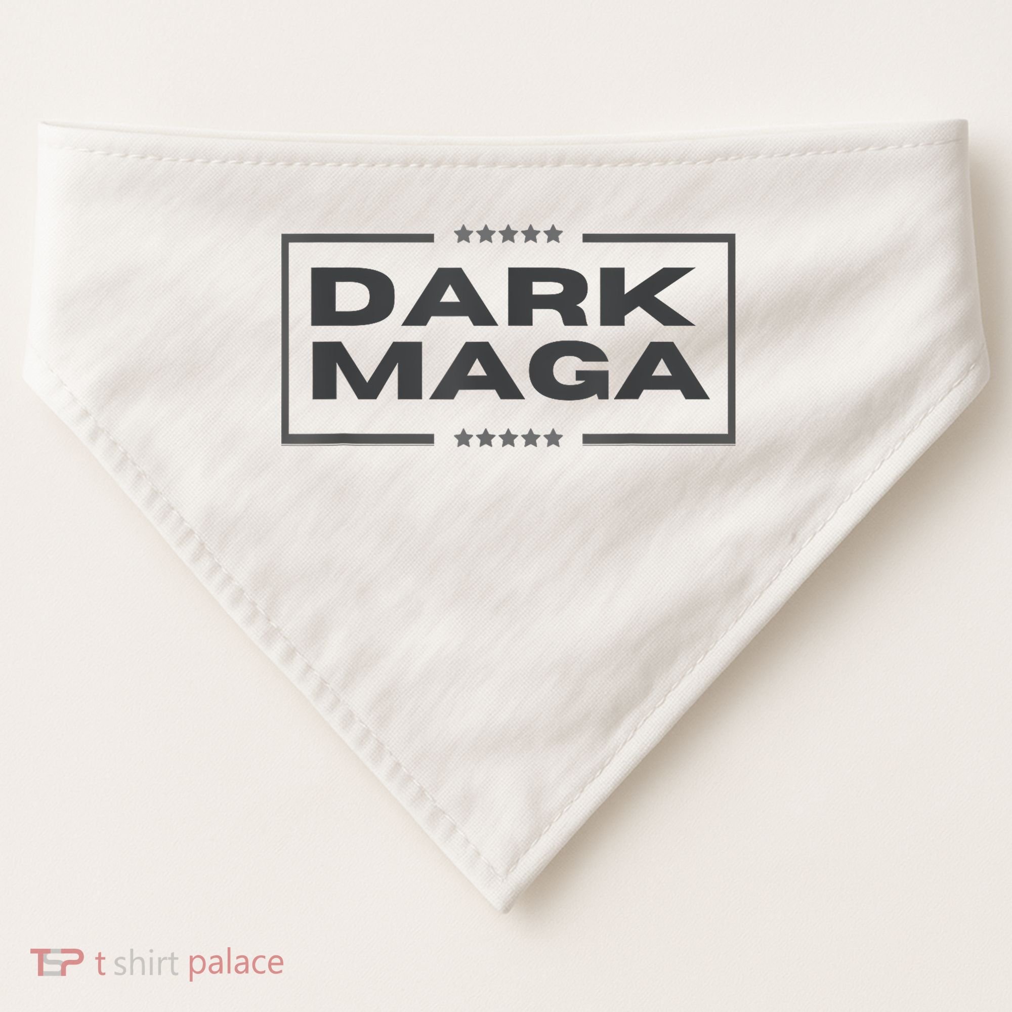 Funny Maga 2024 Dark Maga New! Maga Dark USA-Made Doggie Bandana