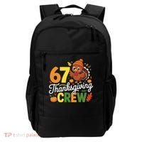 Family Matching 67 Thanksgiving Crew Cute Turkey Backpack thumb 0