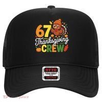 Family Matching 67 Thanksgiving Crew Cute Turkey Hat thumb 0