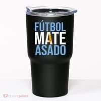 Futbol Mate Asado Argentina Pride Tumbler thumb 0