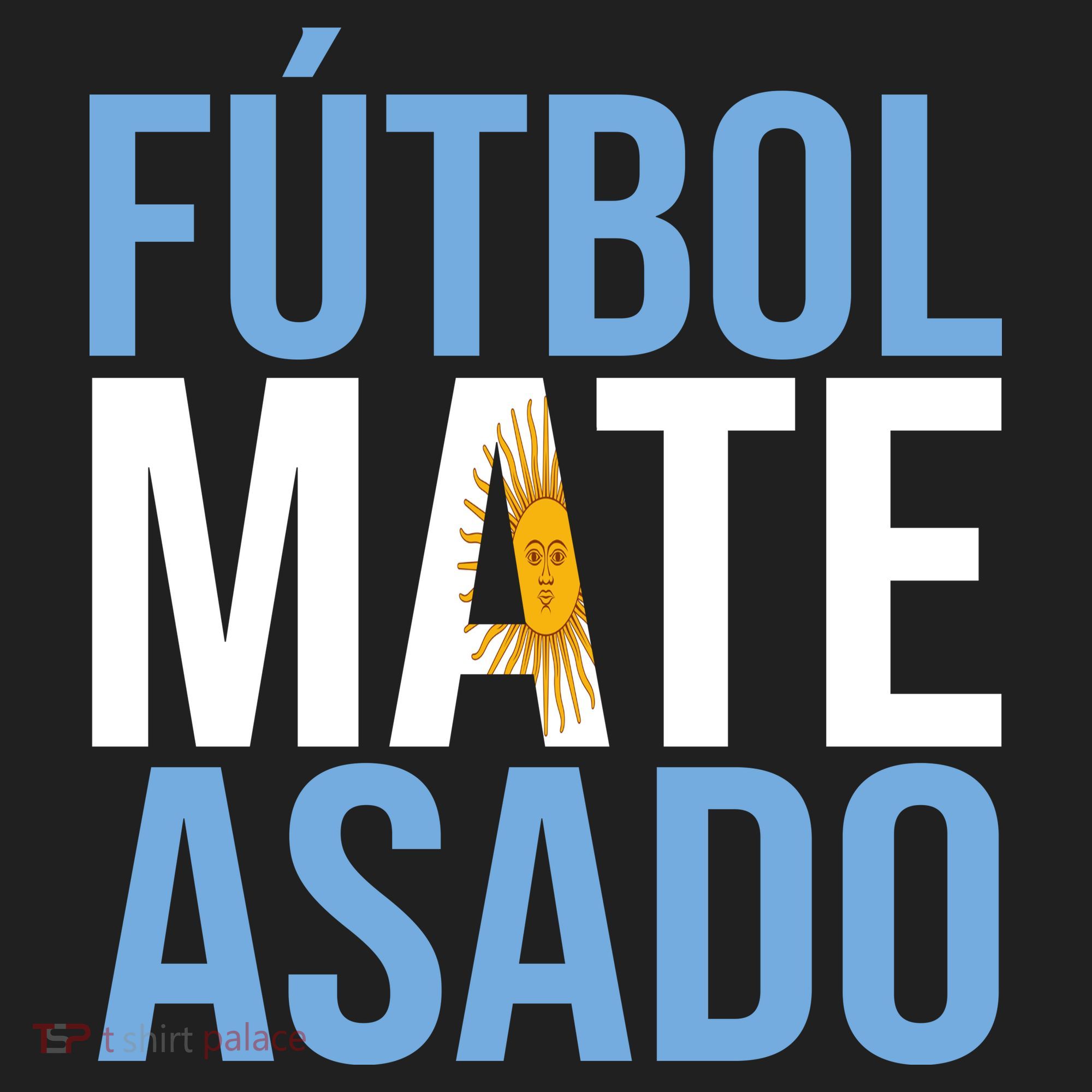 Futbol Mate Asado Argentina Pride Tumbler
