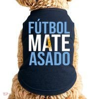 Futbol Mate Asado Argentina Pride Doggie Tank thumb 0
