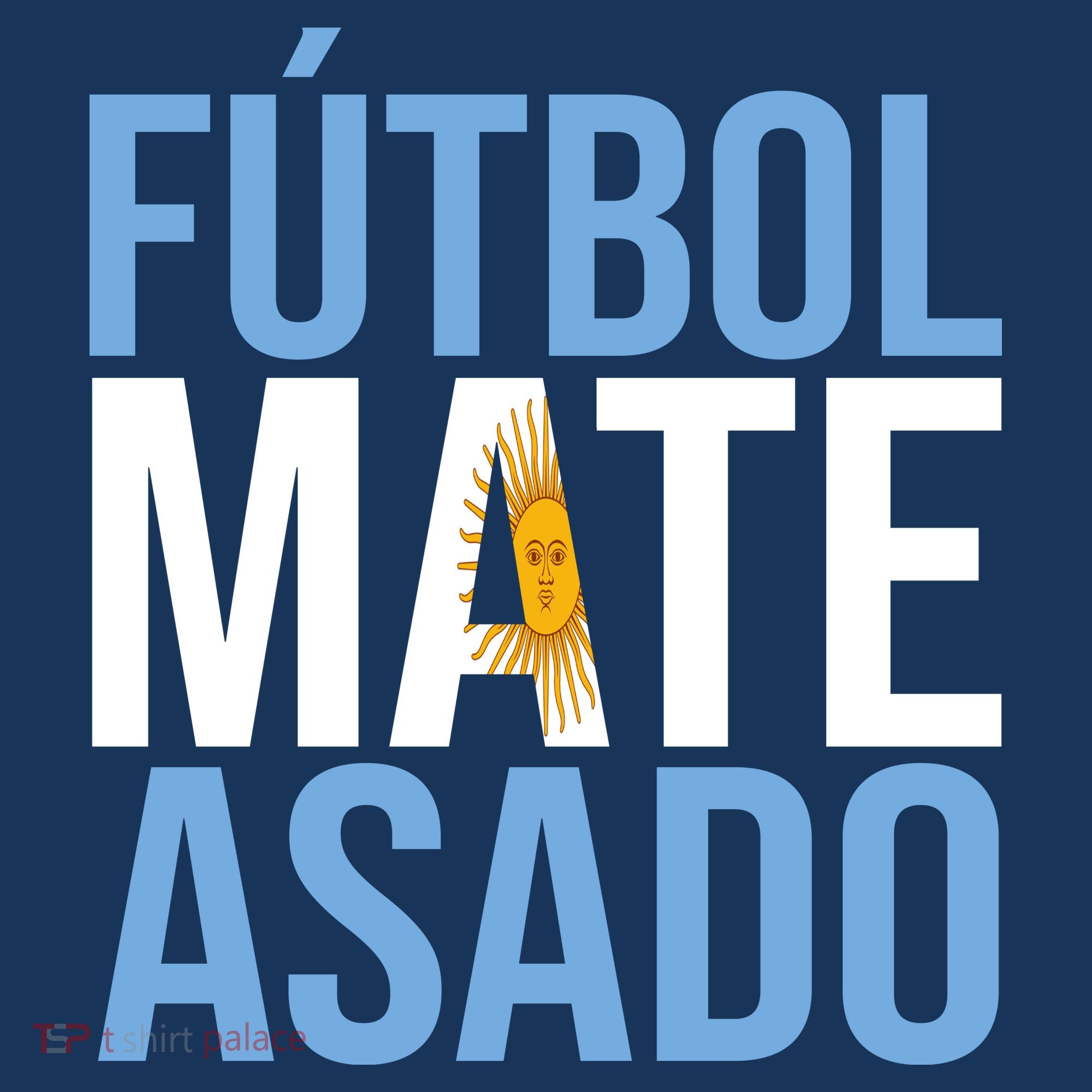 Futbol Mate Asado Argentina Pride Long Sleeve Shirt