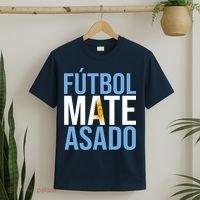 Futbol Mate Asado Argentina Pride T-Shirt thumb 2