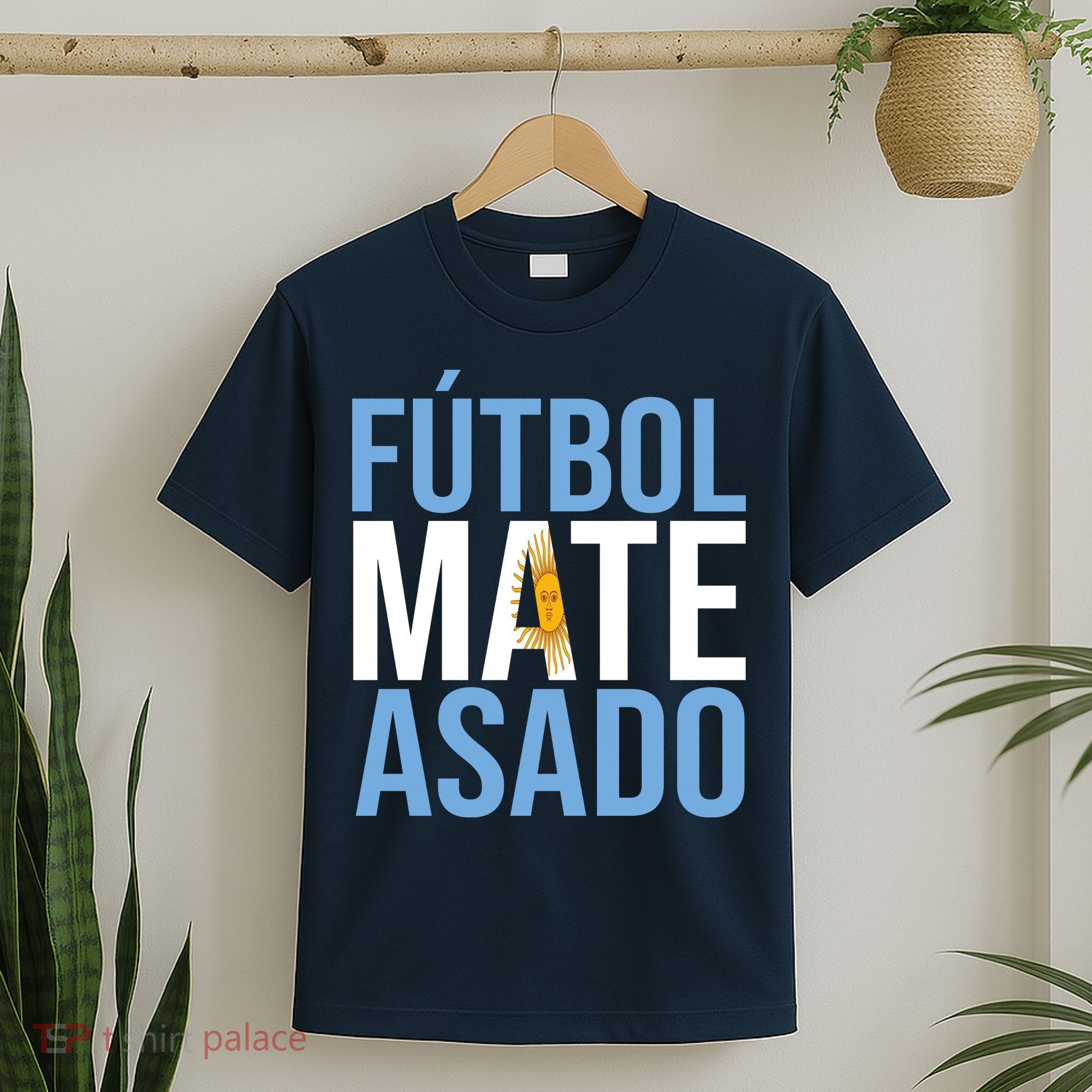 Futbol Mate Asado Argentina Pride T-Shirt