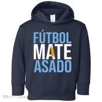 Futbol Mate Asado Argentina Pride Toddler Hoodie thumb 0