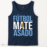 Futbol Mate Asado Argentina Pride Tank Top thumb 2