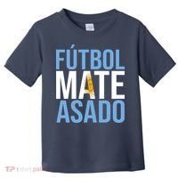 Futbol Mate Asado Argentina Pride Toddler T-Shirt thumb 0