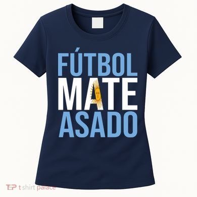 Futbol Mate Asado Argentina Pride Women's T-Shirt