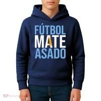Futbol Mate Asado Argentina Pride Kids Hoodie thumb 4