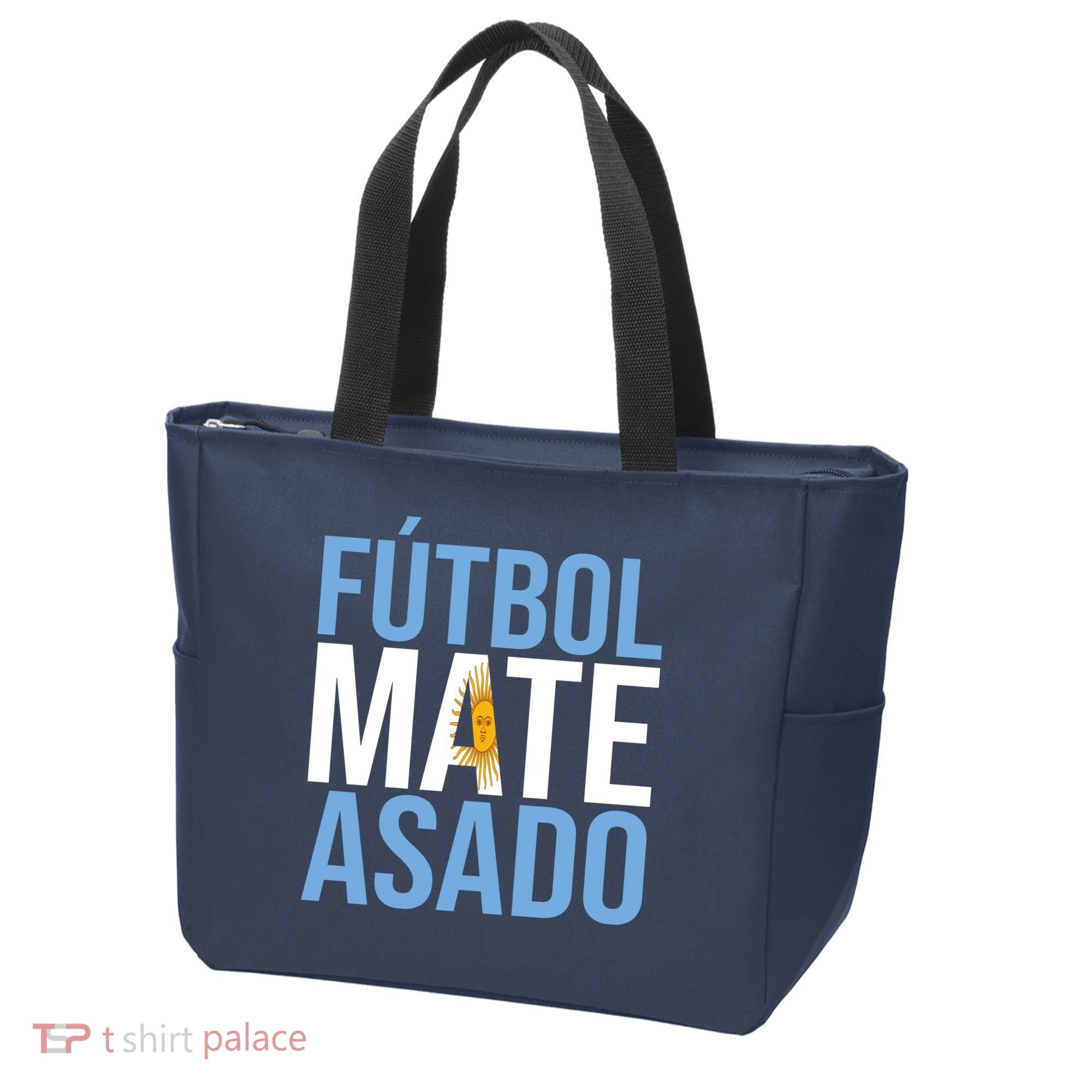 Futbol Mate Asado Argentina Pride Tote Bag