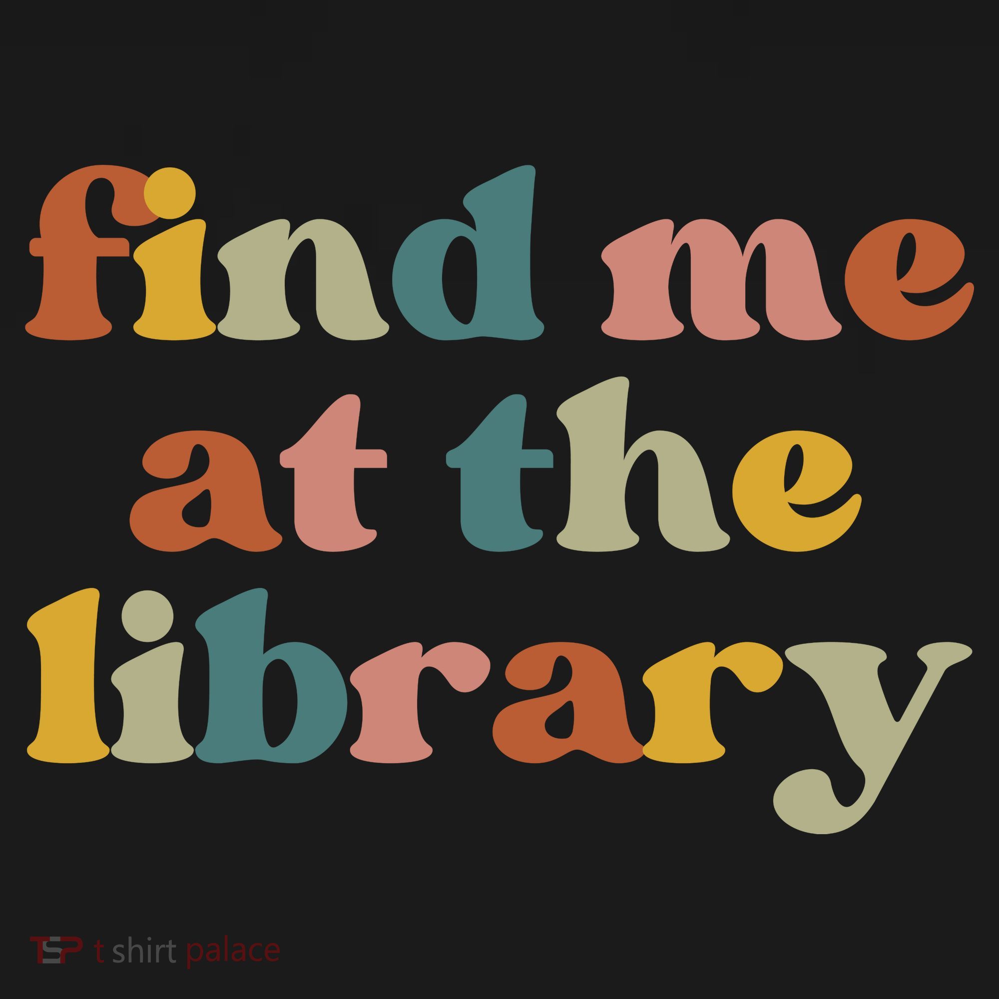 Find Me At The Library Shirt Book Lover School Librarian Groovy Ornament