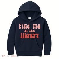 Find Me At The Library Kids Hoodie thumb 0