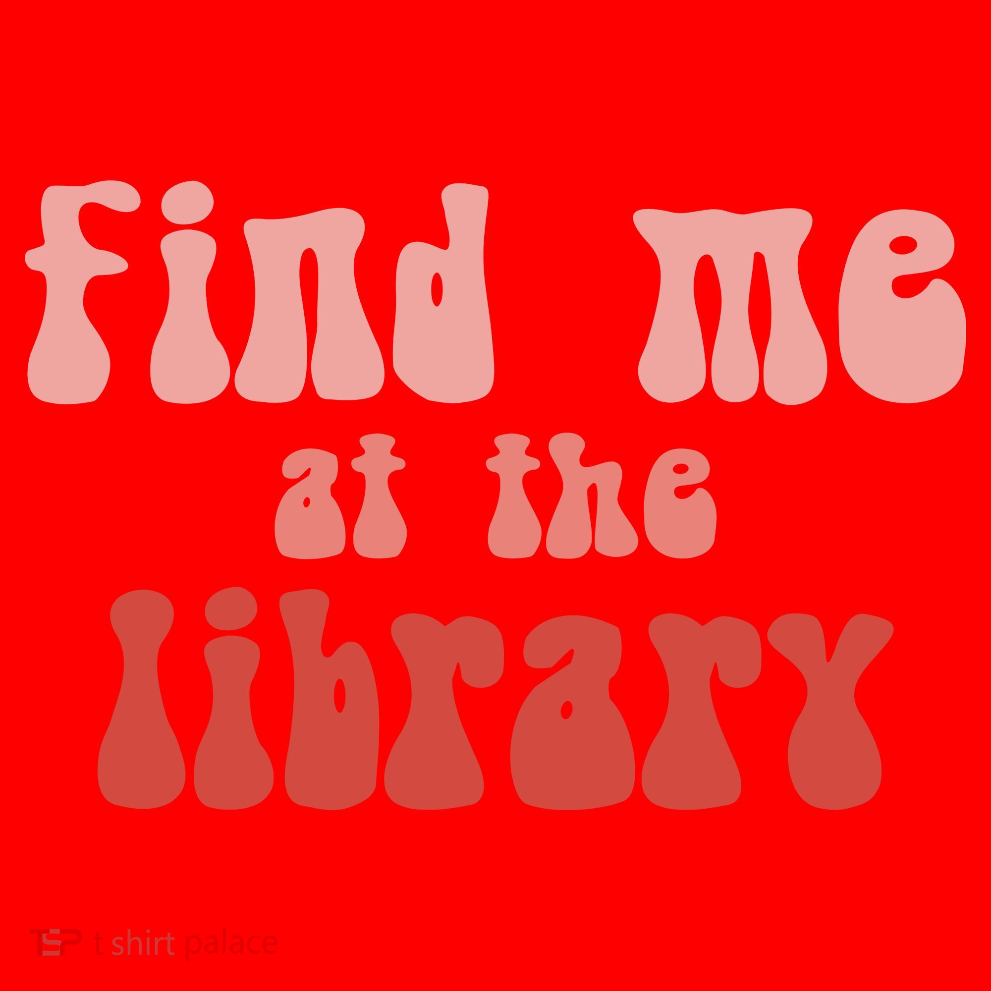 Find Me At The Library Santa Hat