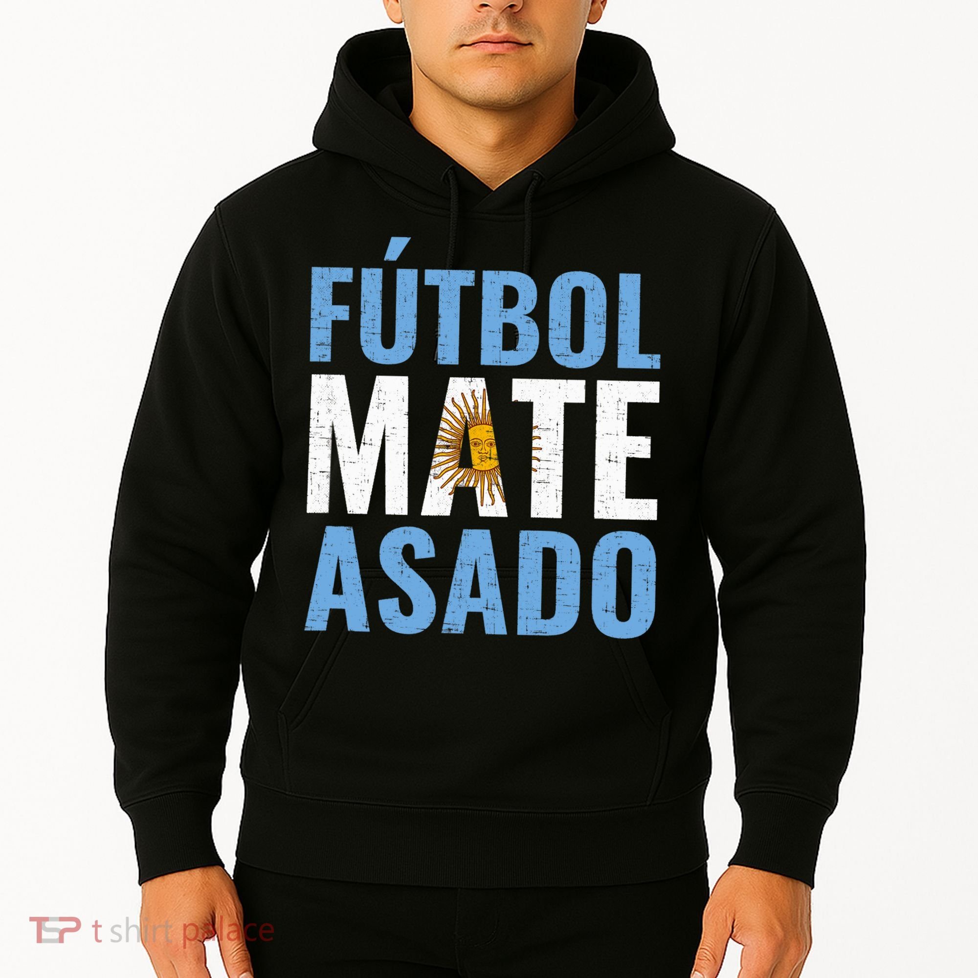 Futbol Mate Asado, Argentina Hoodie