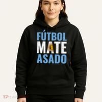 Futbol Mate Asado, Argentina Hoodie thumb 5
