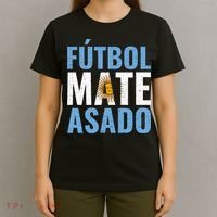 Futbol Mate Asado, Argentina T-Shirt thumb 4