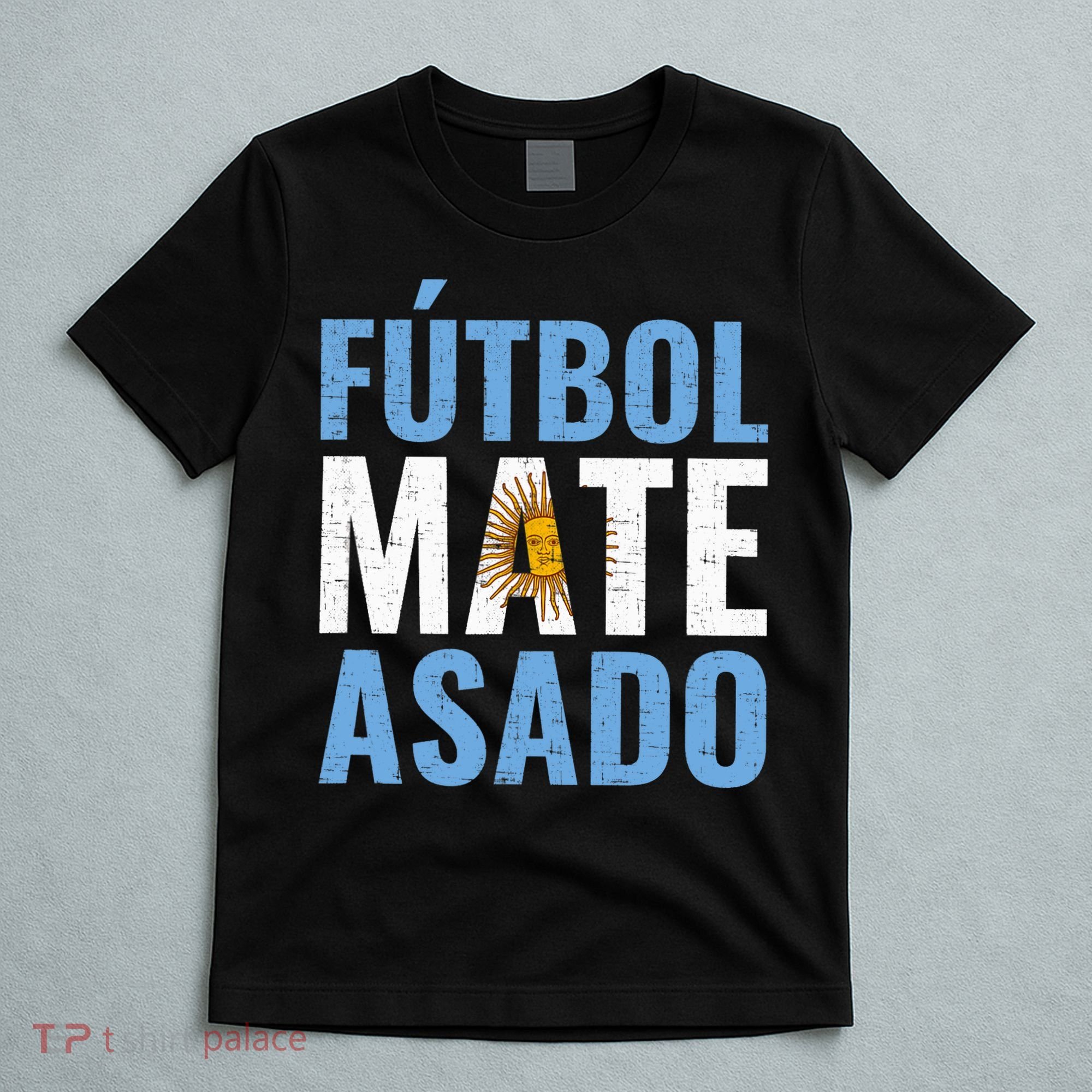 Futbol Mate Asado, Argentina T-Shirt
