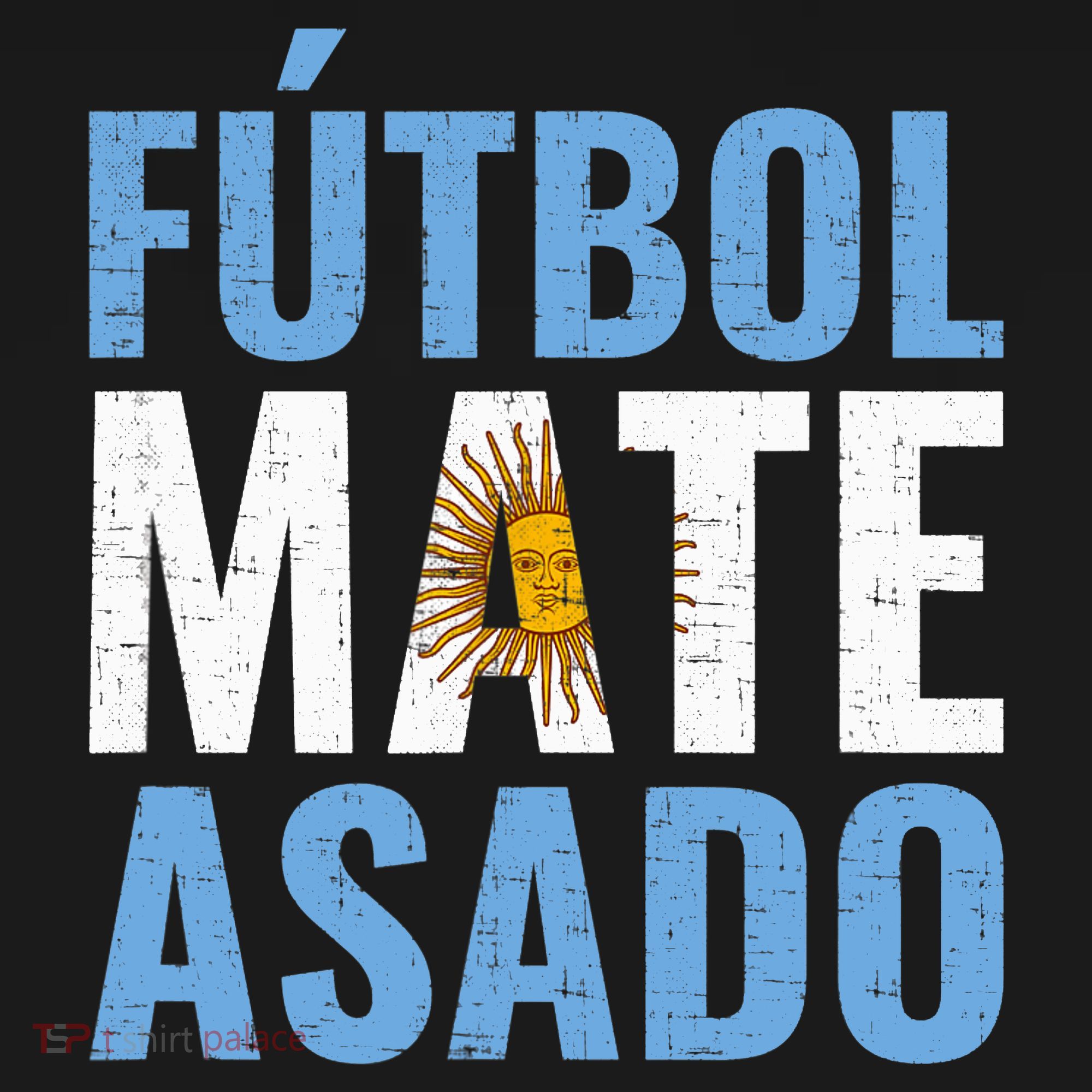 Futbol Mate Asado, Argentina Coaster