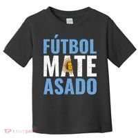 Futbol Mate Asado, Argentina Toddler T-Shirt thumb 0