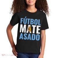 Futbol Mate Asado, Argentina Kids T-Shirt thumb 2