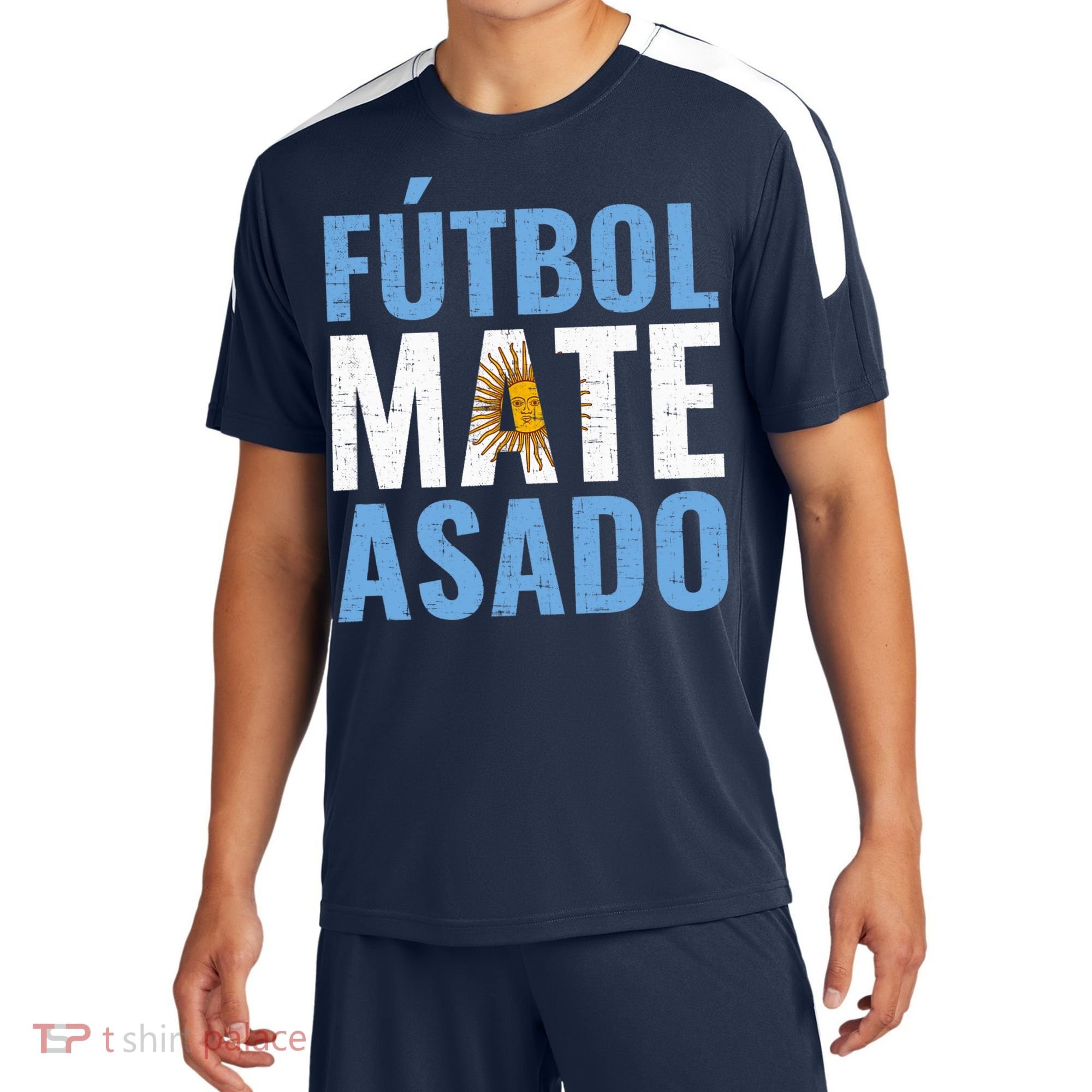 Futbol Mate Asado, Argentina Sport-Tek Competitor United Soccer Jersey