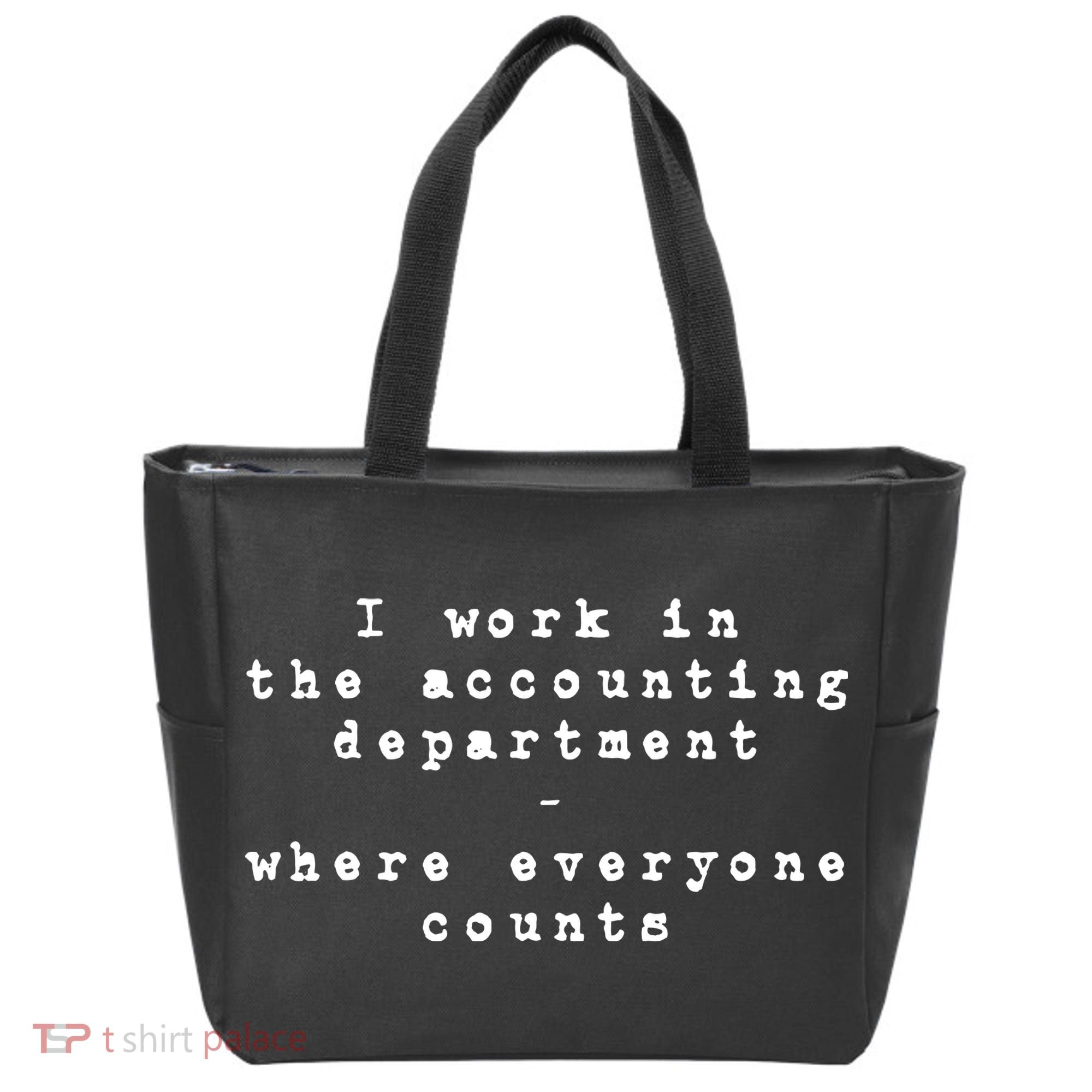 Funny Meme Accounting Bookkeeper CPA Certified Accountant Tote Bag
