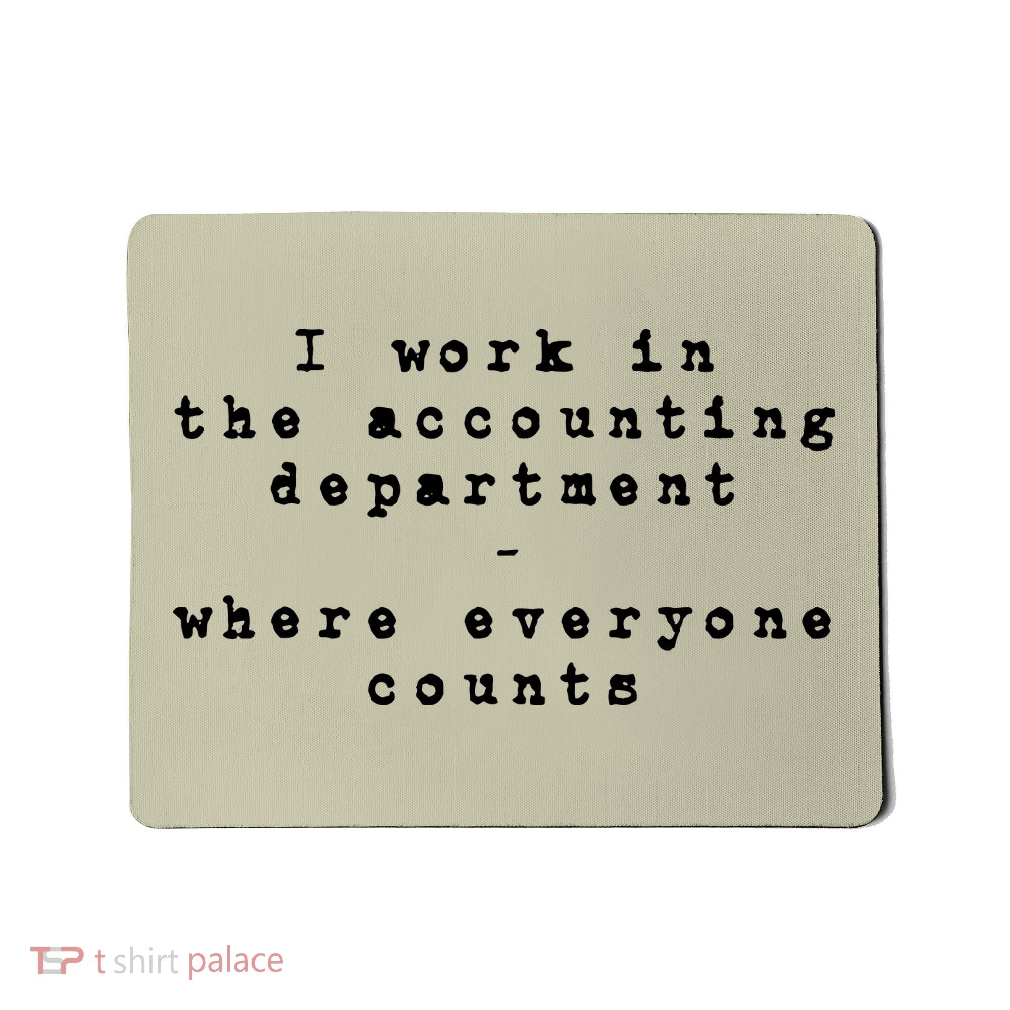 Funny Meme Accounting Bookkeeper CPA Certified Accountant Mousepad