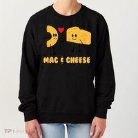 Funny Mac And Cheese Love Food Gift Cool Gift Cute Veggie Gift Tee Women's Sweatshirt thumb 0