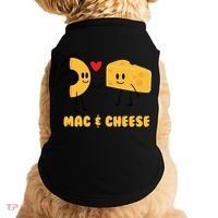 Funny Mac And Cheese Love Food Gift Cool Gift Cute Veggie Gift Tee Doggie Tank thumb 0